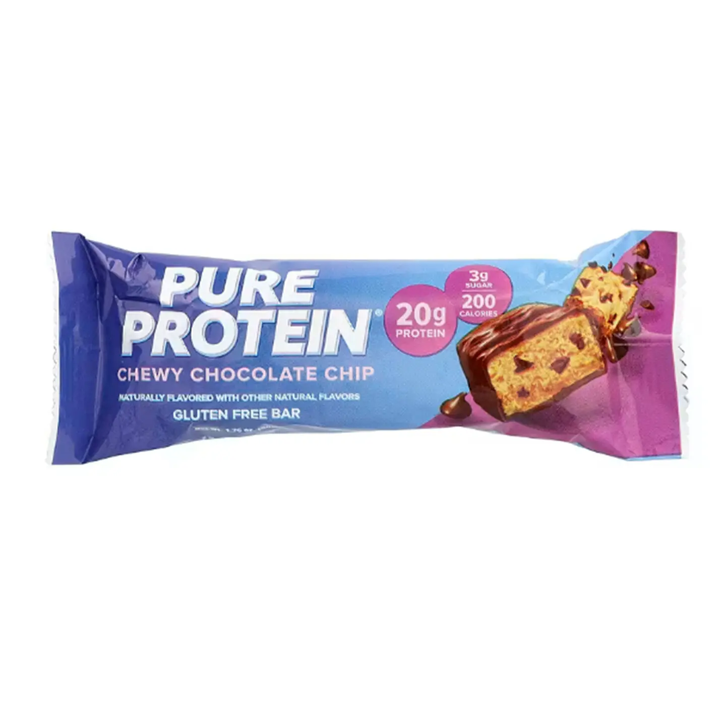BARRA DE PROTEINA CHEWY CHOCOLATE CHIP 50G 1