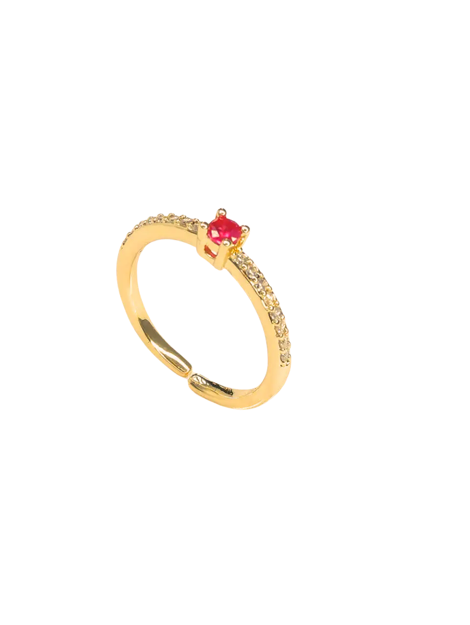 Anillo solitario  2