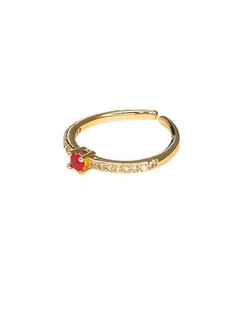 Anillo solitario 