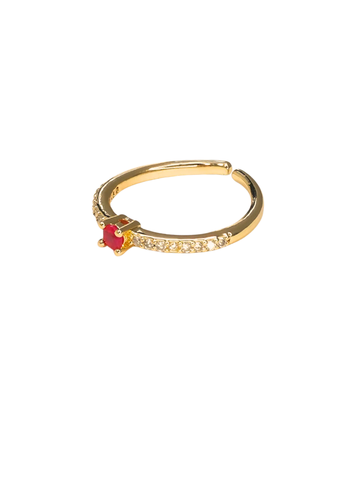 Anillo solitario  1