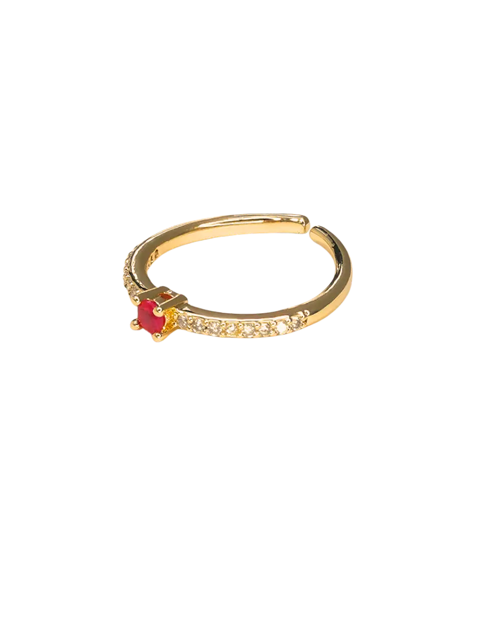 Anillo solitario  1