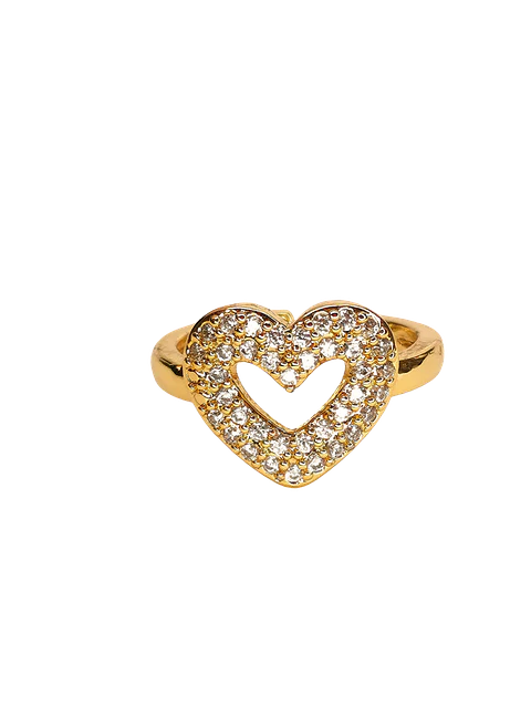 Anillo corazón empty 
