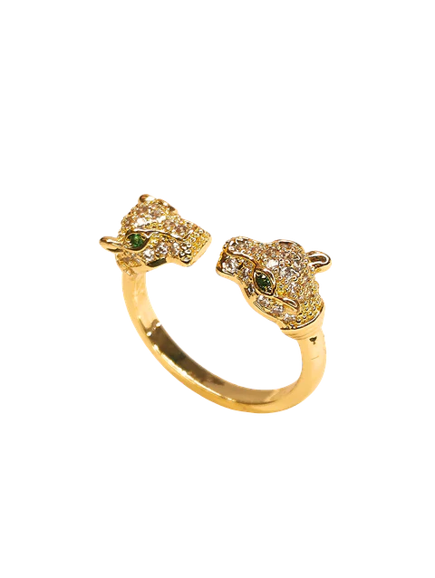Anillo jaguar gemeni circ.