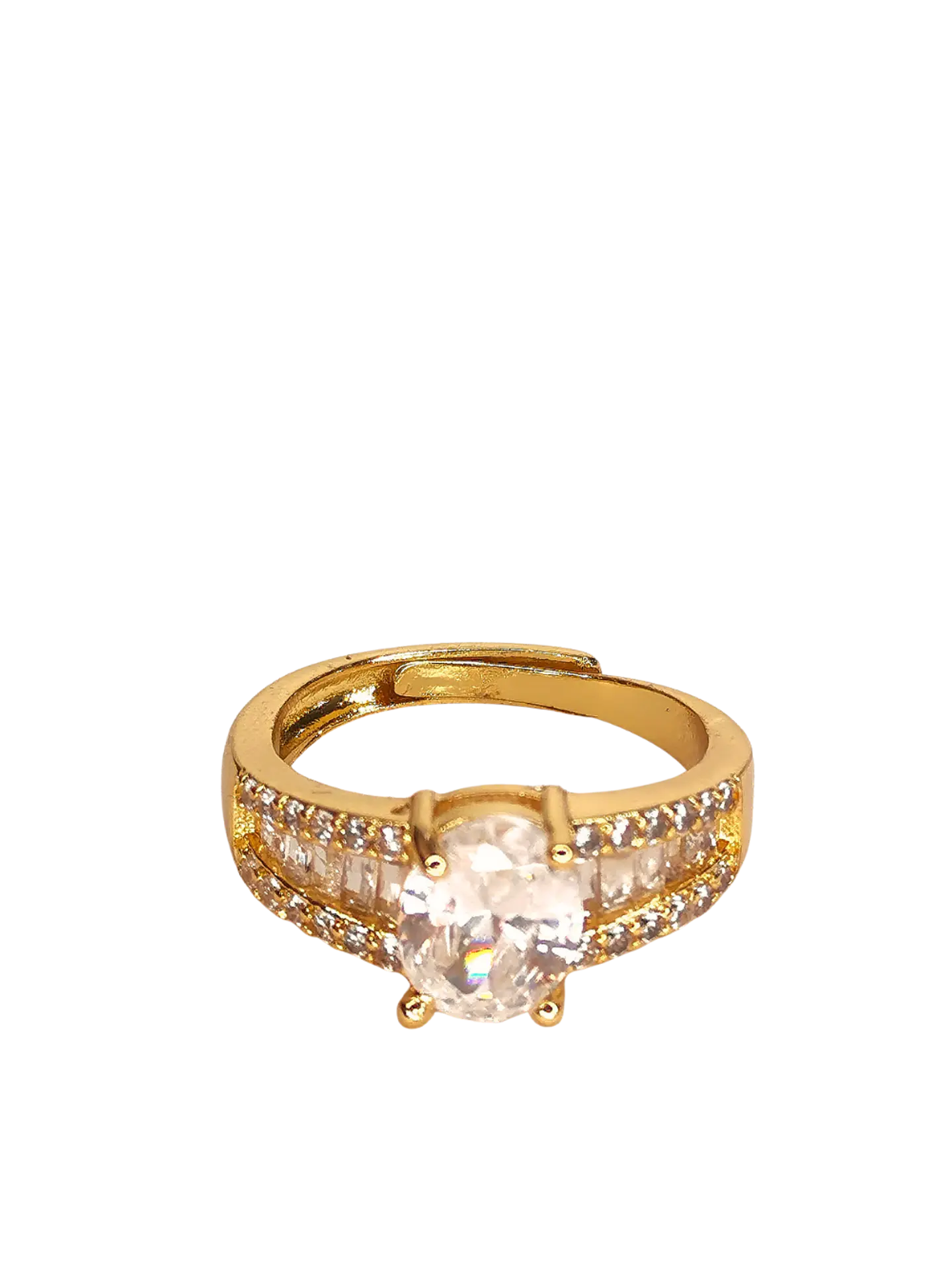 Anillo solitario  1