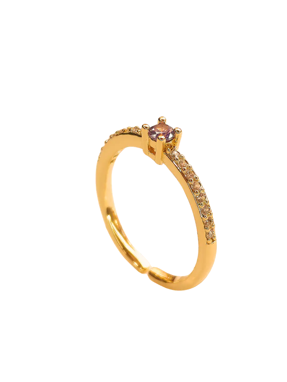 Anillo solitario  2