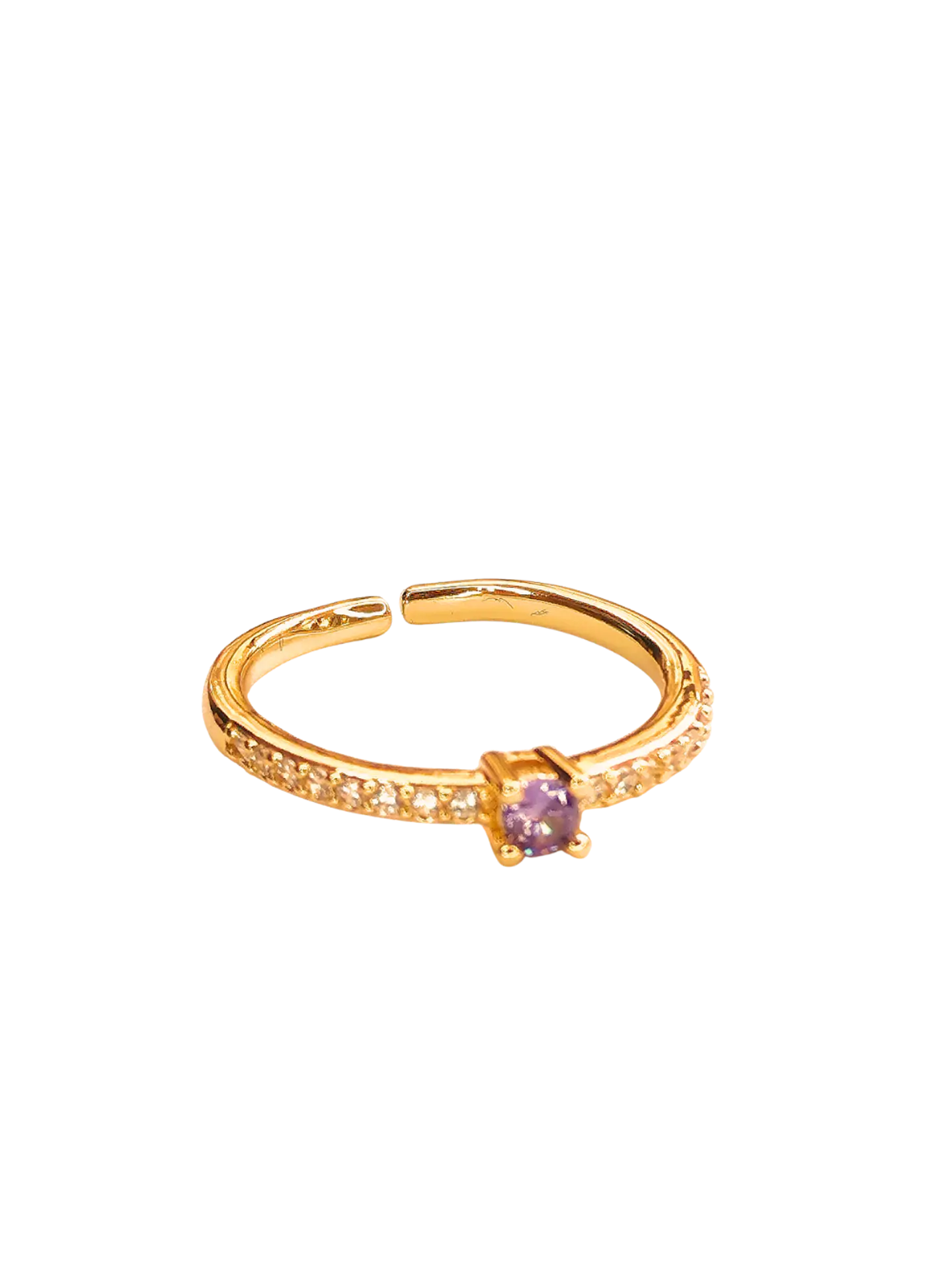 Anillo solitario  1