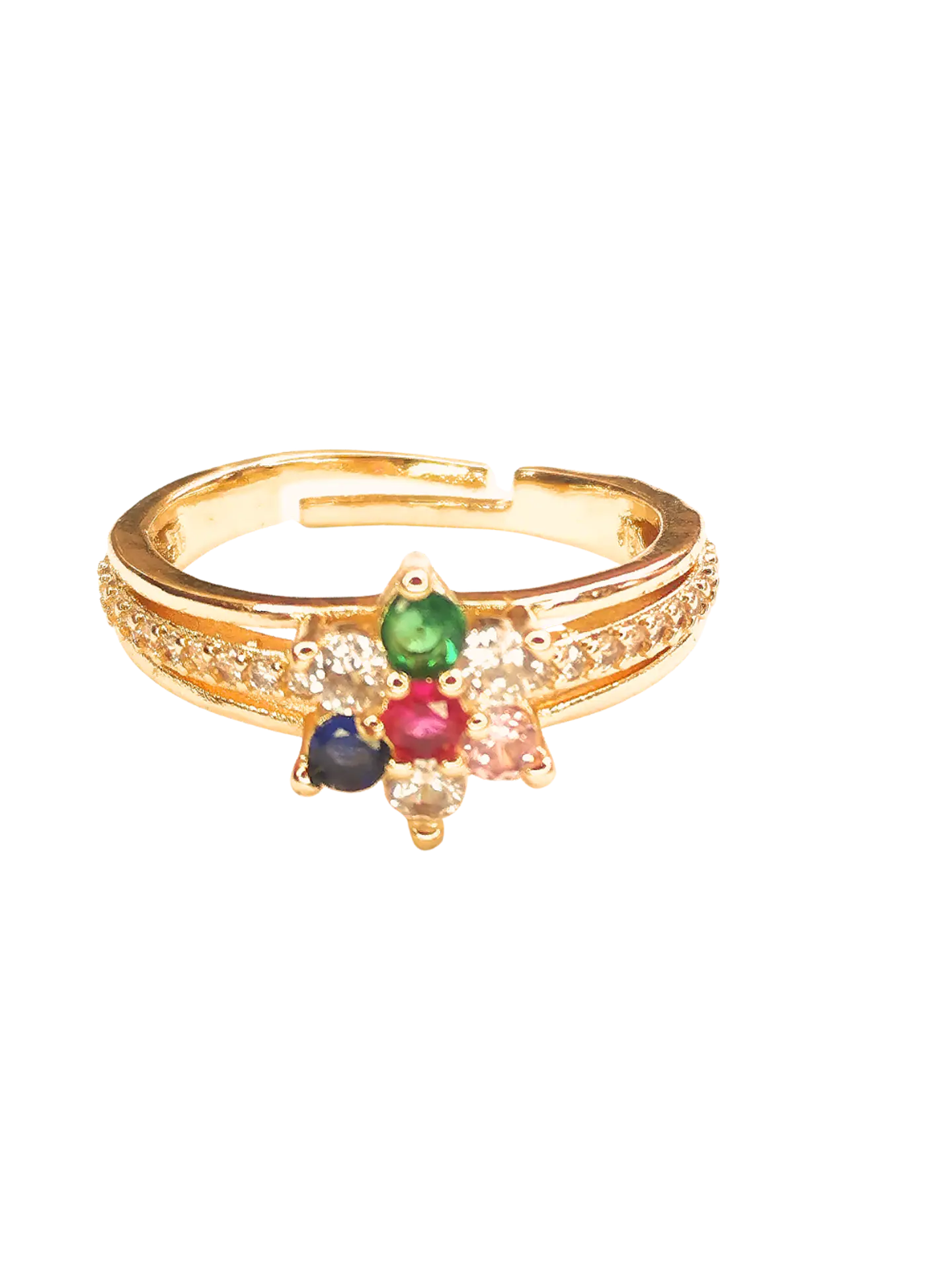 Anillo flor colores 1