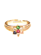 Anillo flor colores - Miniatura 1