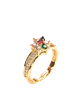 Anillo flor colores - Miniatura 2