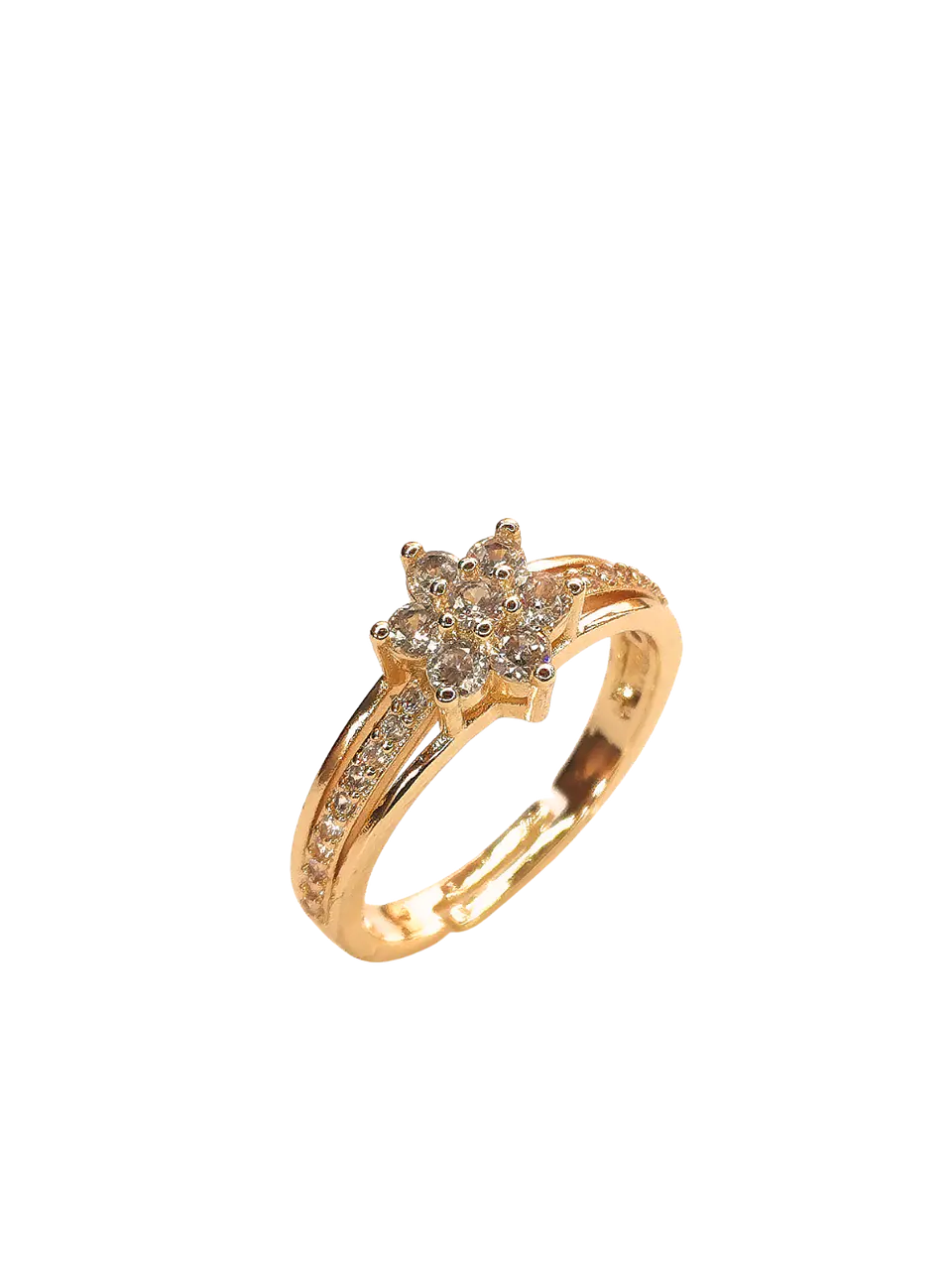 Anillo flor solitario  1
