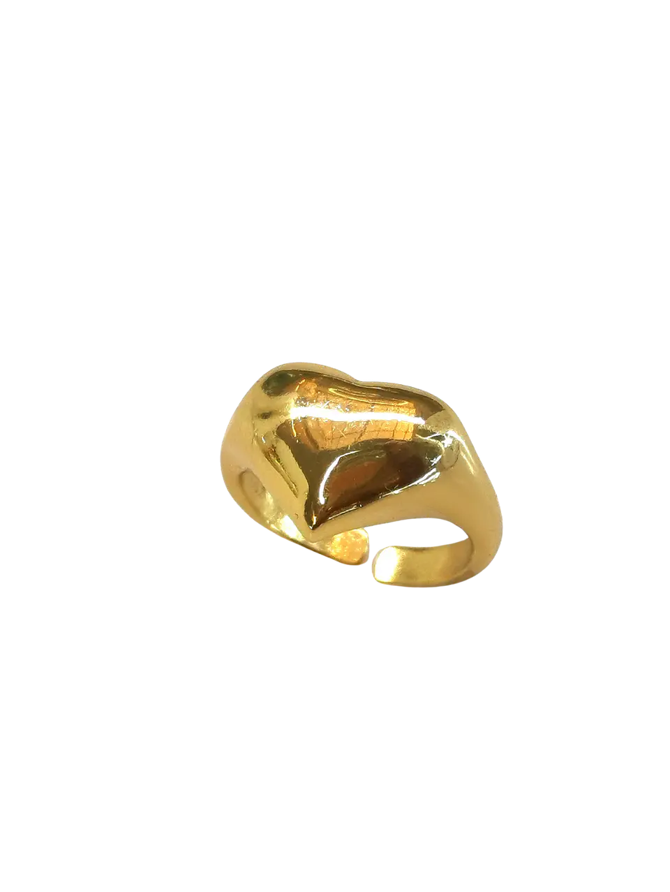Anillo sello corazón  2
