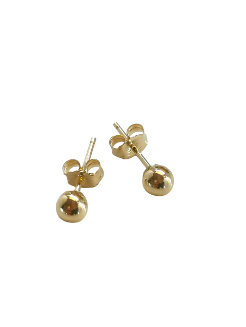 Zarcillo topo balín 3mm