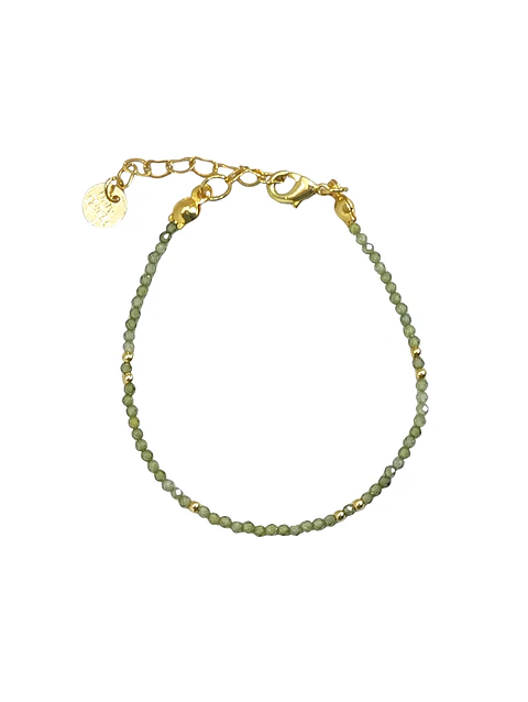 Pulsera Cuarzo Prehnita