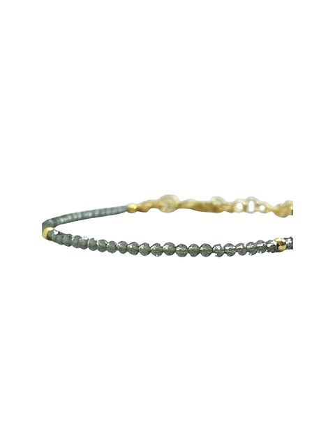 Pulsera Cuarzo Ahumado