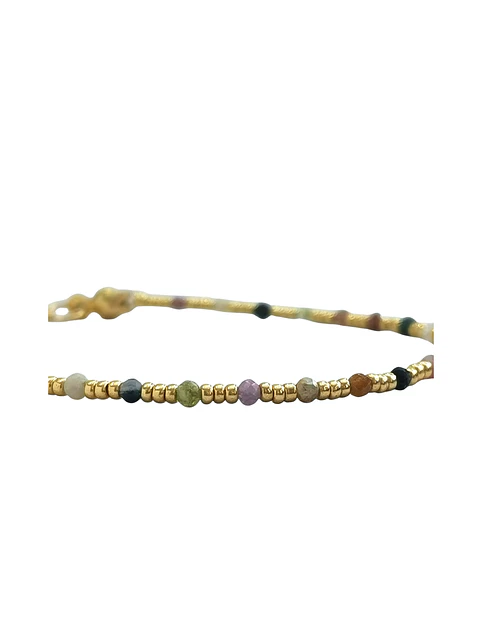 Pulsera Cuarzo Turmalinado