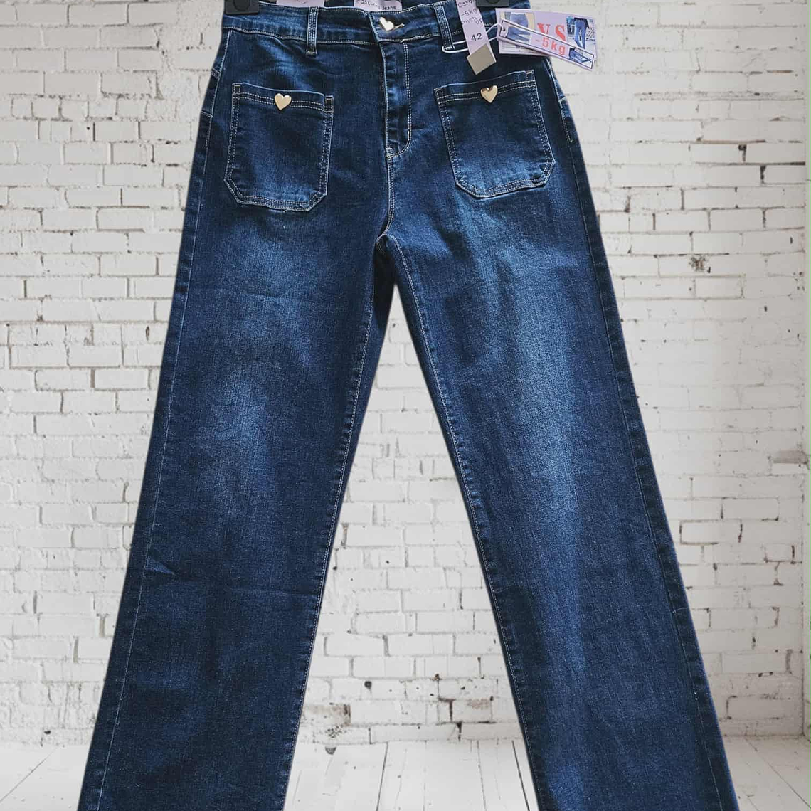 Calça de Ganga Wide Leg 1