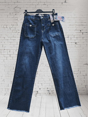 Calça de Ganga Wide Leg