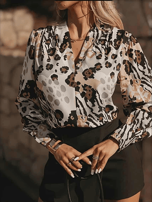 Blusa Leopardo