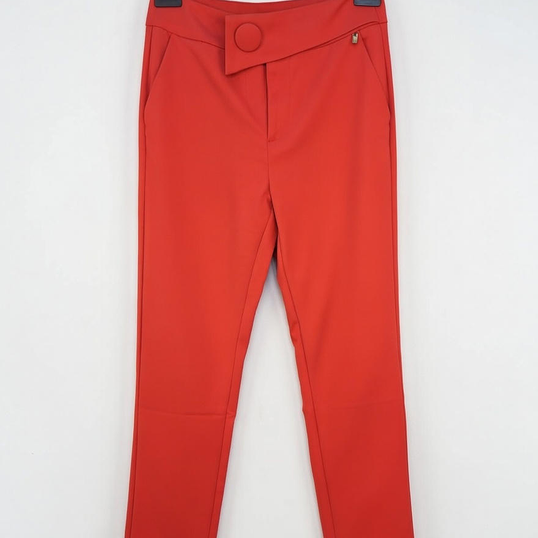 Calças Botão forrado 2