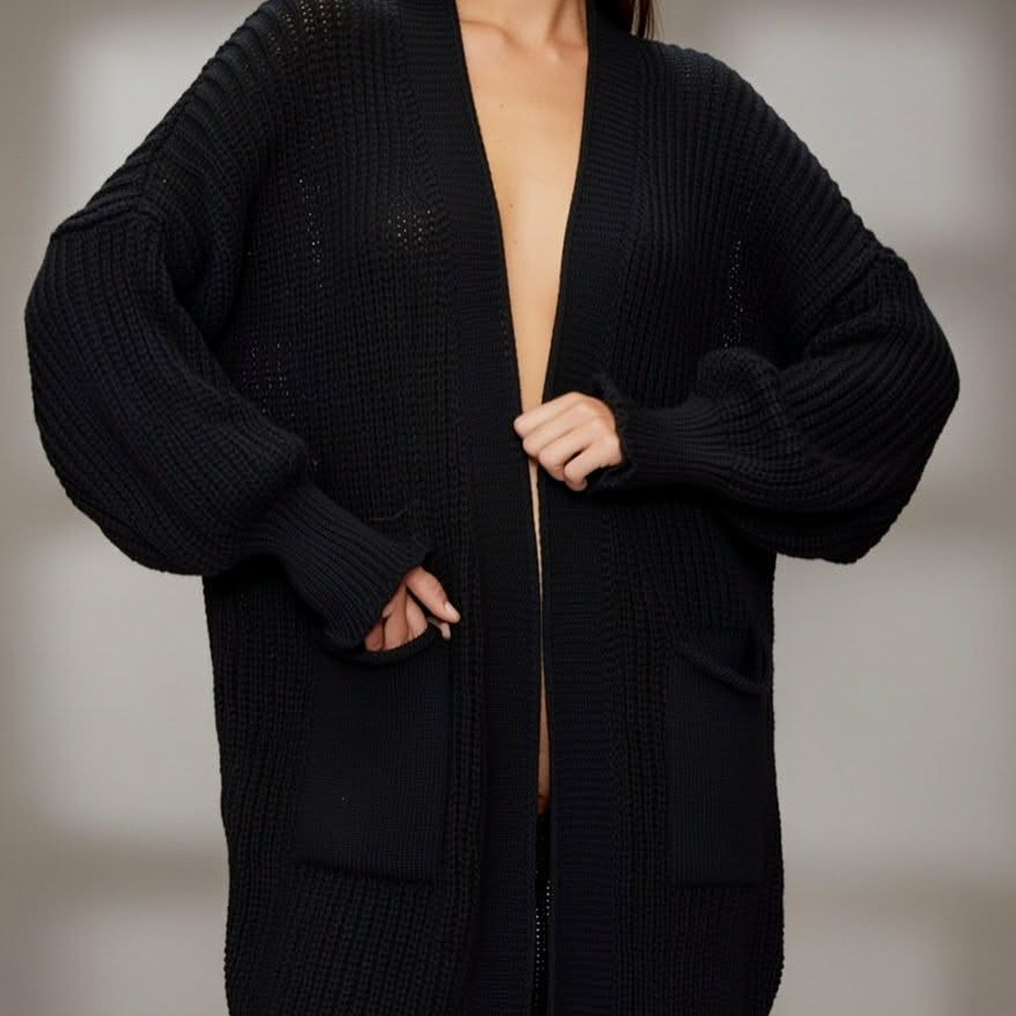 Casaco malha grossa 2