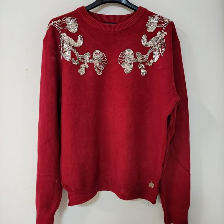 Camisola missangas 6