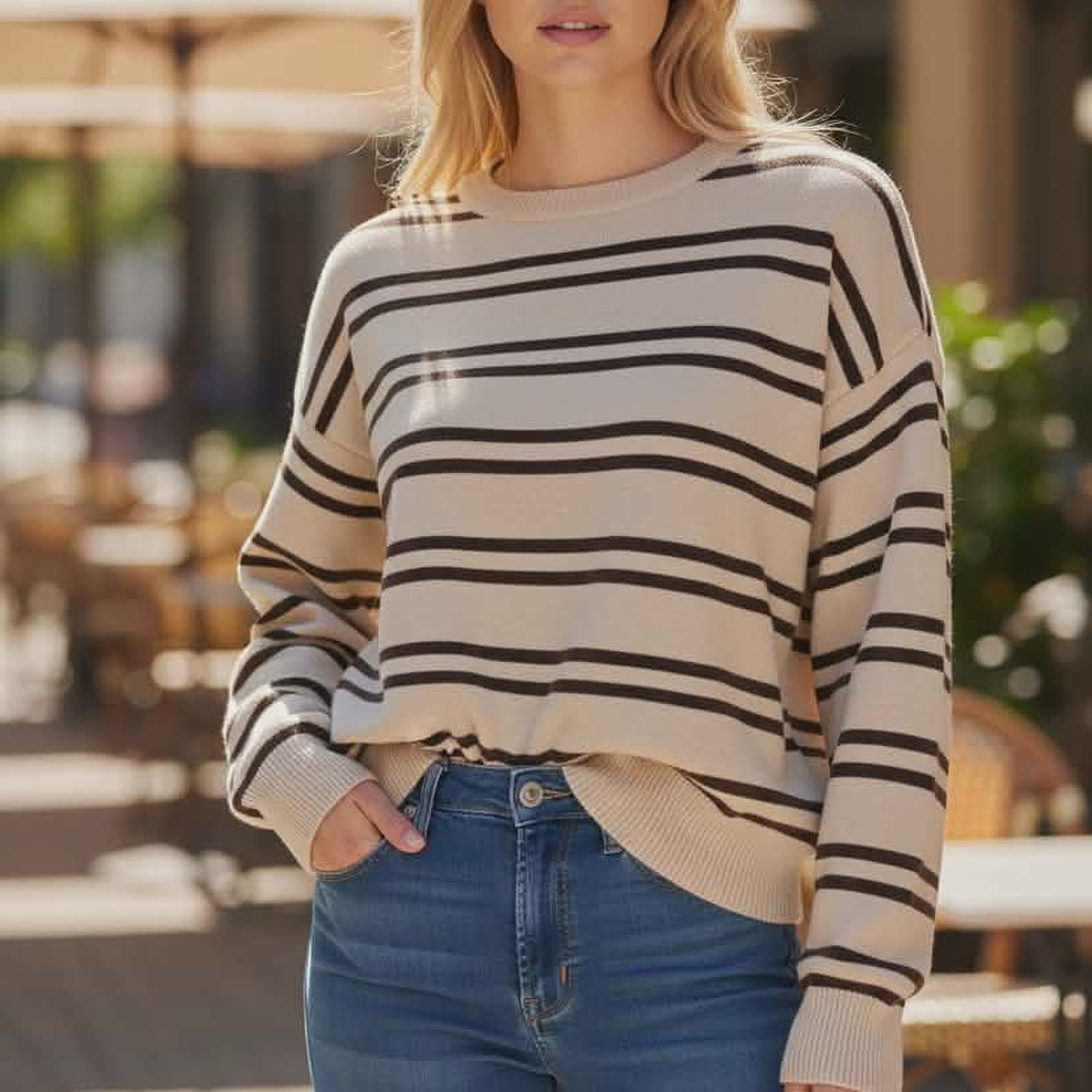 Camisola malha risca 2