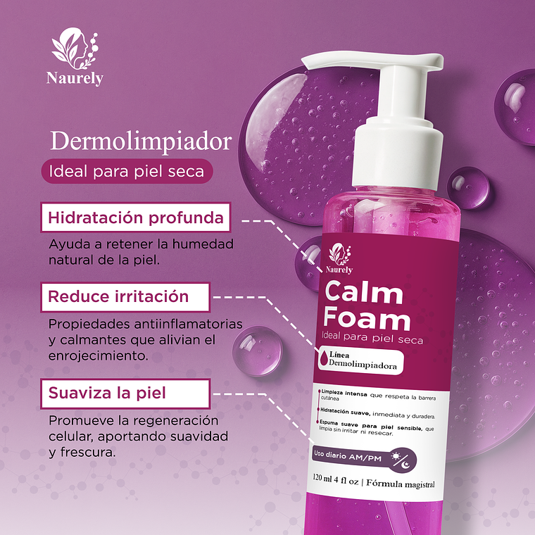 Calm Foam 120 ml 2