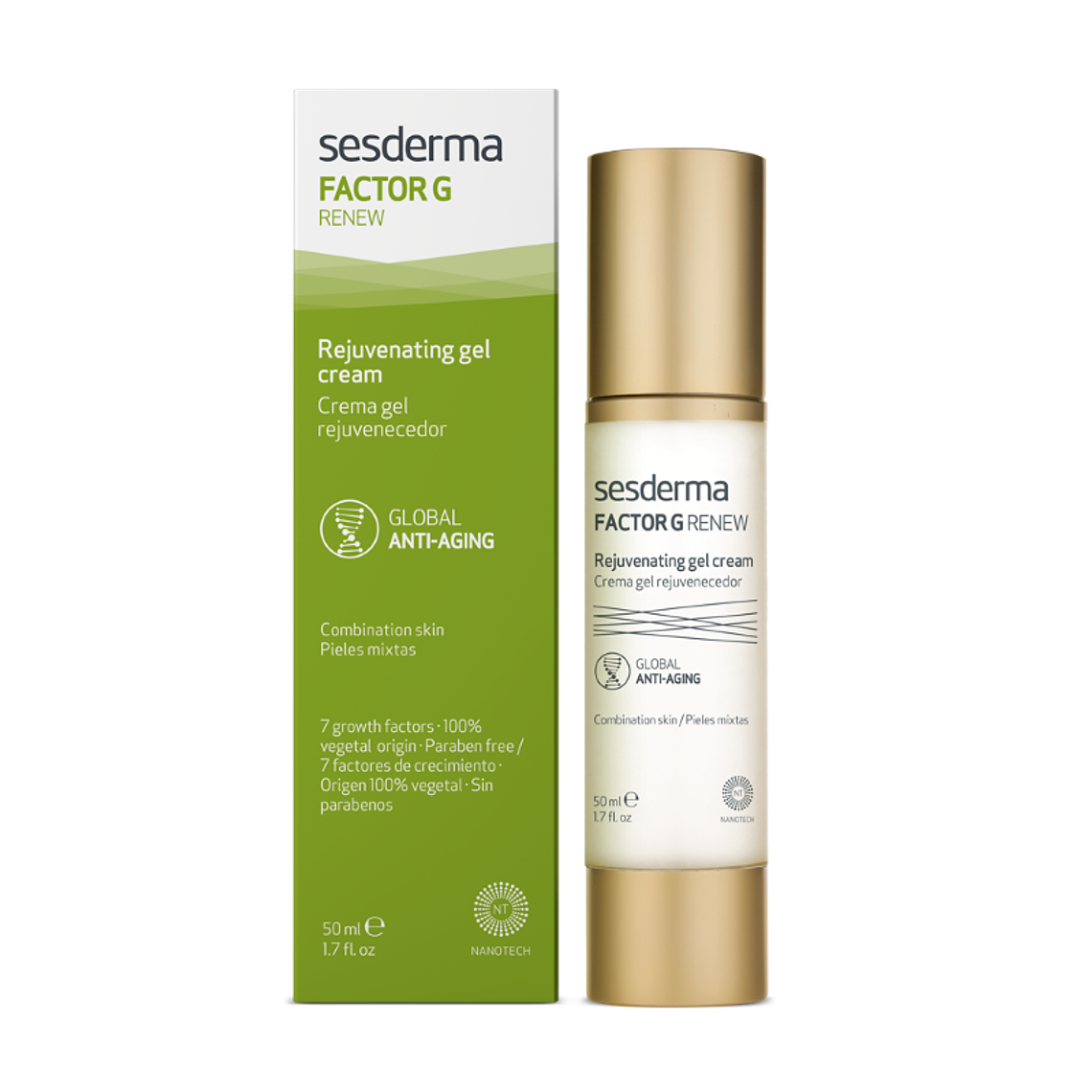 Sesderma Factor G Renew Crema Gel Rejuvenecedor 50ml 1