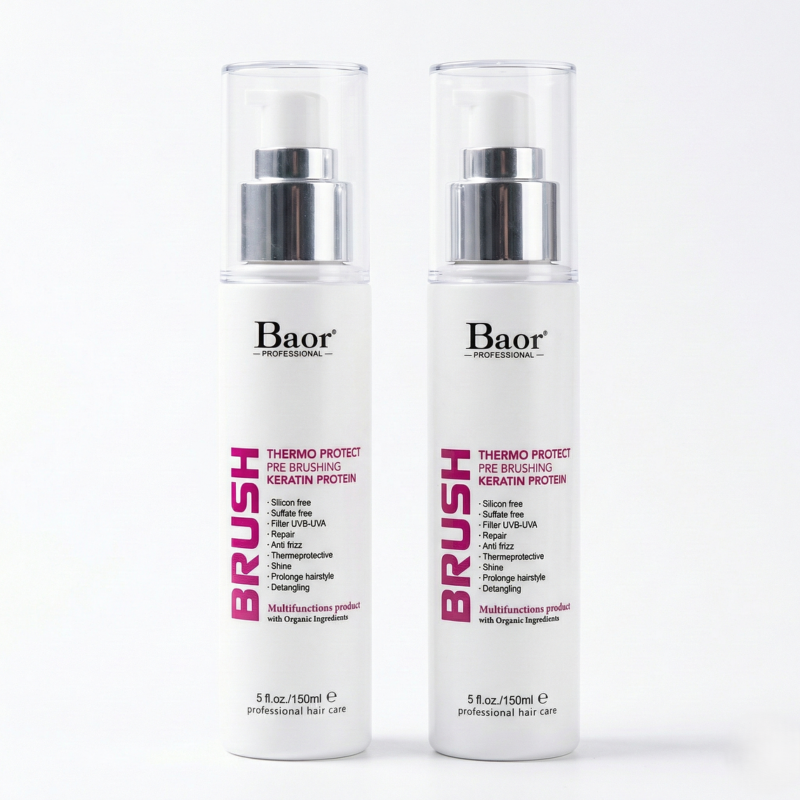 BAOR BRUSH – Termo Protector Pack x 2 unidades | 150 ml c/u 1