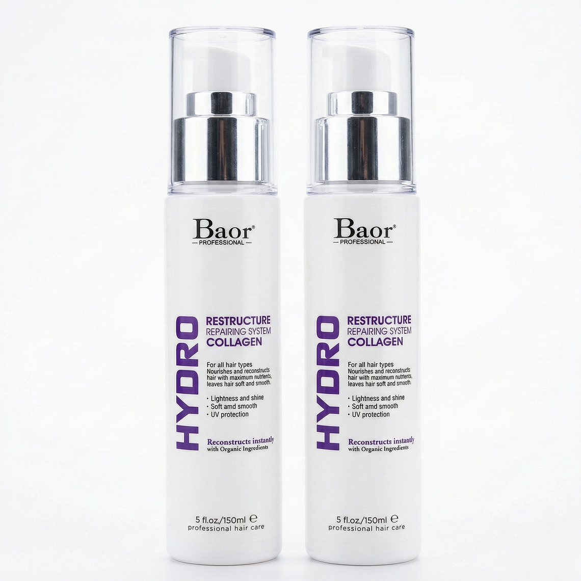 BAOR HYDRO – Restructure Collagen Pack x 2 unidades | 150 ml c/u 1