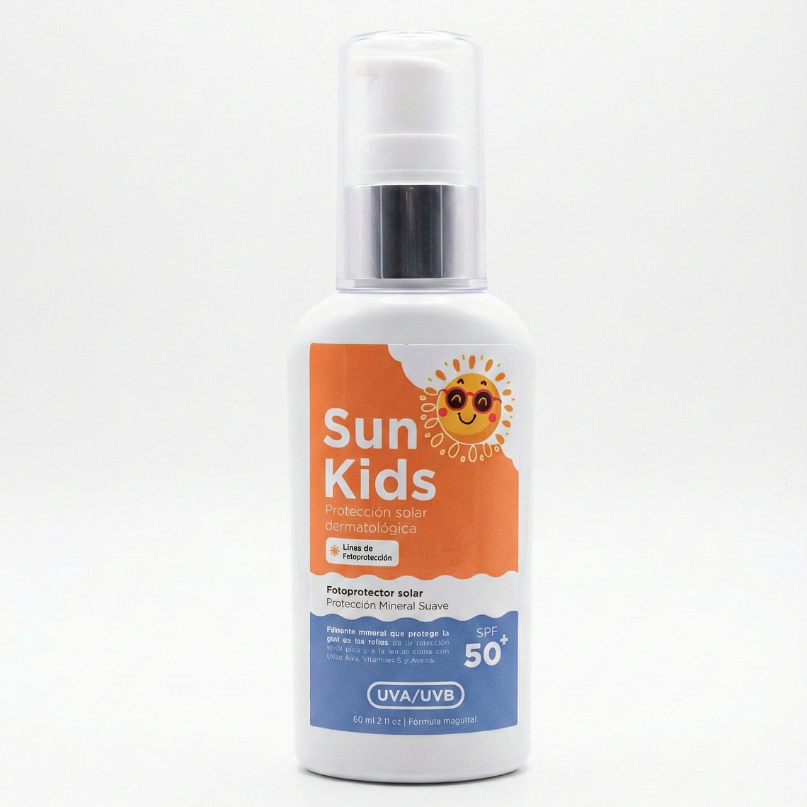 Sun Kids – Protector Solar Mineral Suave SPF 50+ 1