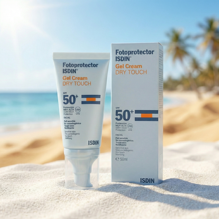 ISDIN – Fotoprotector Gel Cream Dry Touch SPF 50+ | 50 ml 1