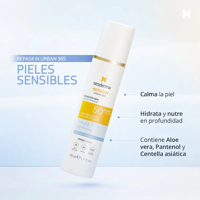 Fotoprotector Sesderma Urban 365 Sensibles 50 ml 1