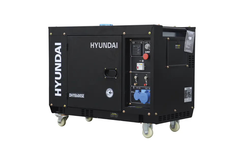 Generador Eléctrico 6300W Hyundai Diesel 78DHY8600SE 2