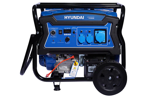Generador Eléctrico Gasolina 6/6,5 Kw/Kva Partida eléctrica monofásico Abierto HYUNDAI 82HYG9250E