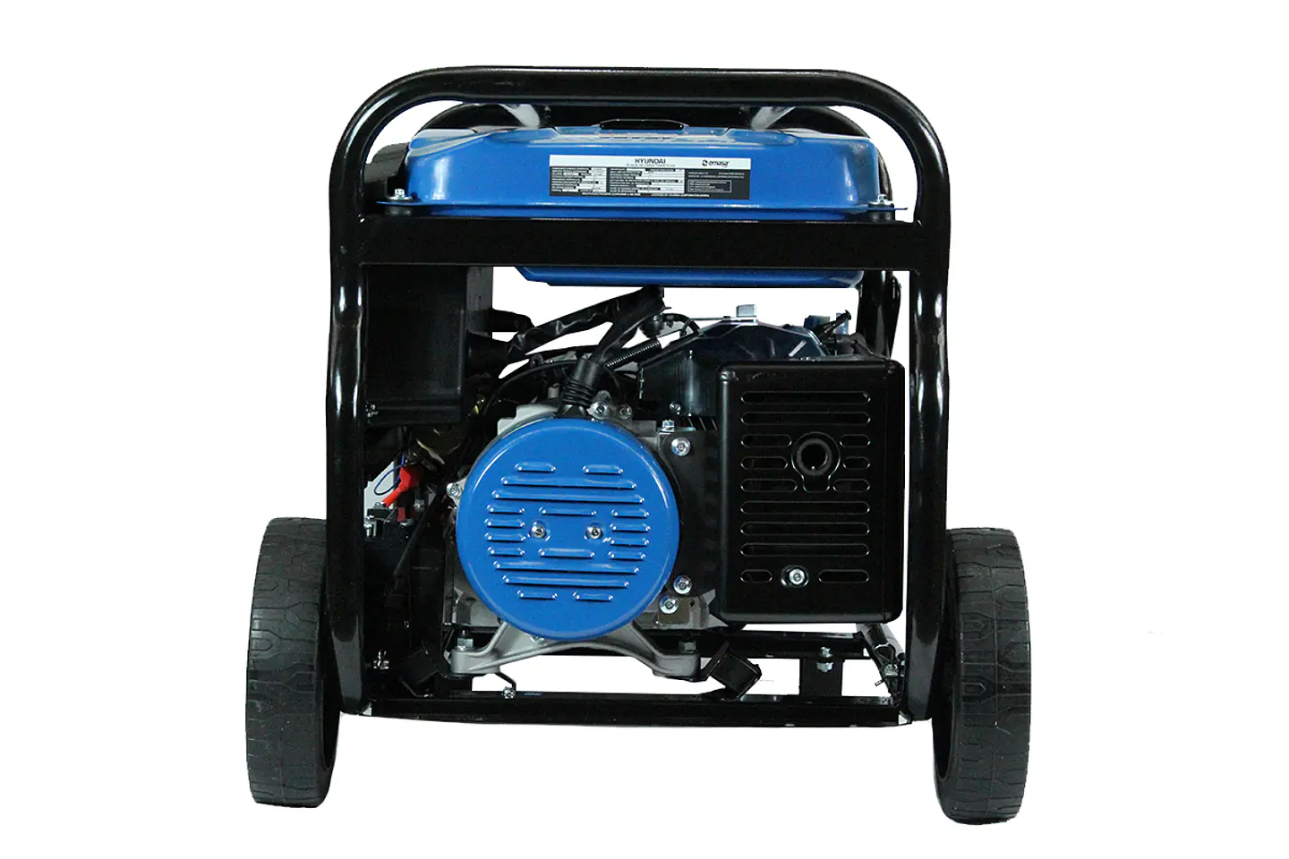 Generador Eléctrico Gasolina 6/6,5 Kw/Kva Partida eléctrica monofásico Abierto HYUNDAI 82HYG9250E 6