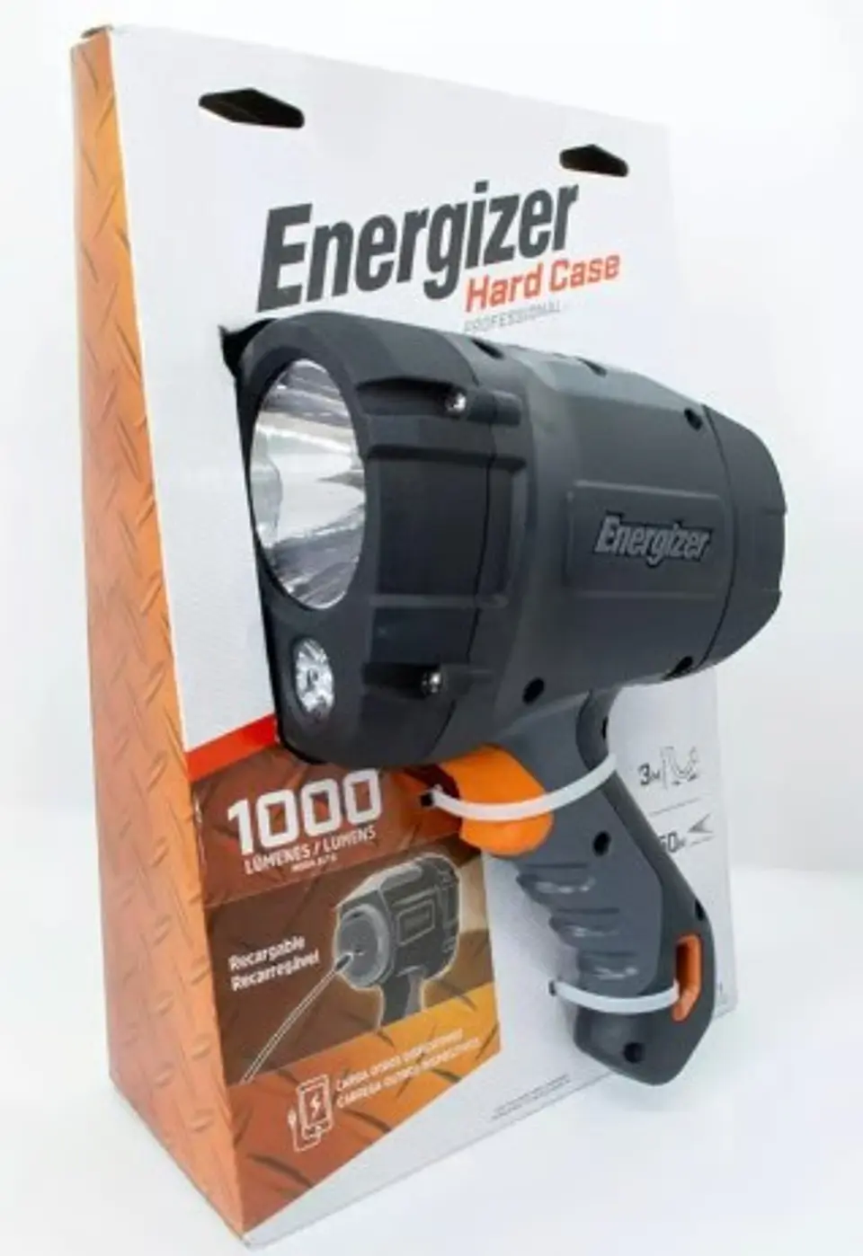 Foco Energizer Hard Case Recargable 1000 Lumens 2