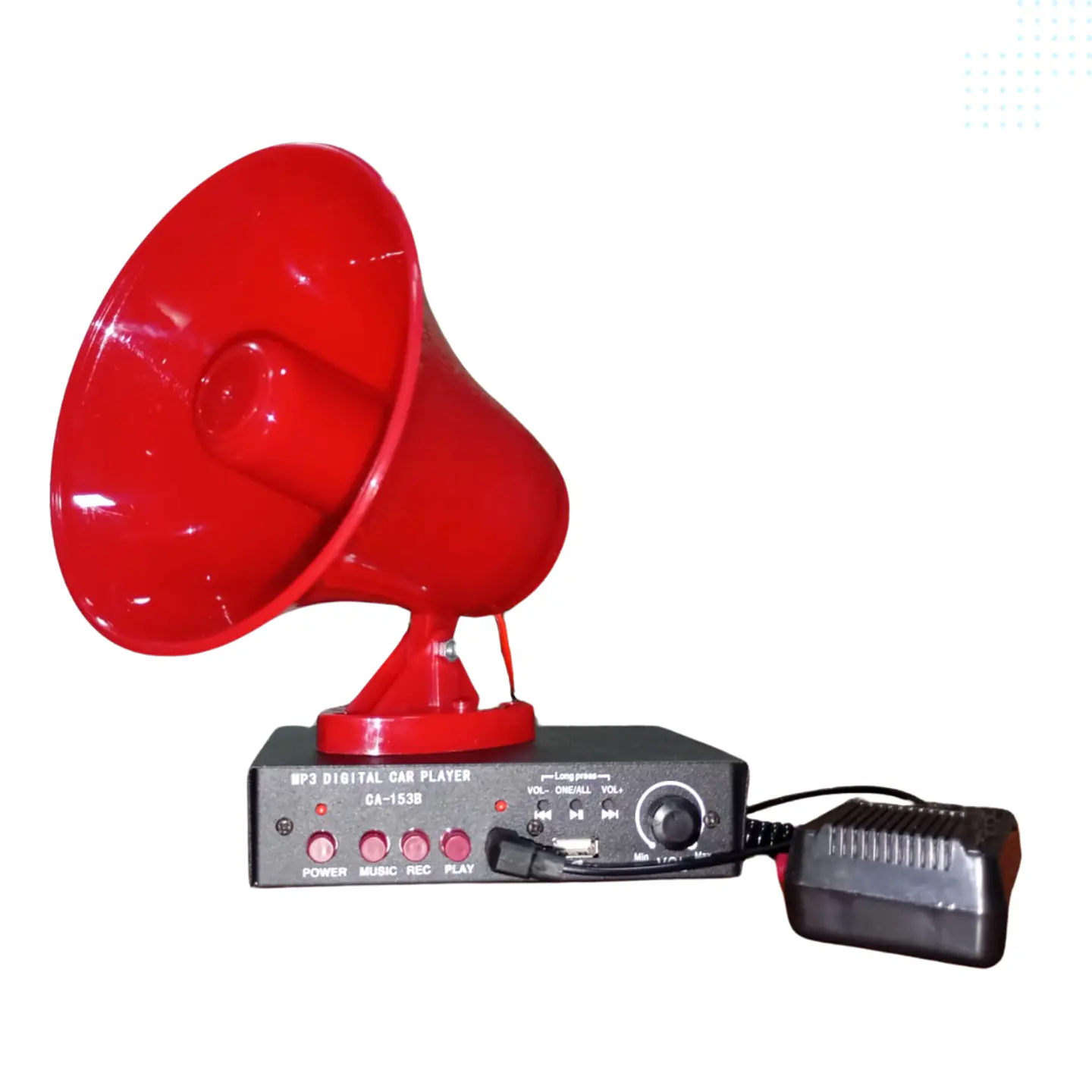 Altavoz Kit (parlante, amplificador y ppt 12v -24v-) 1