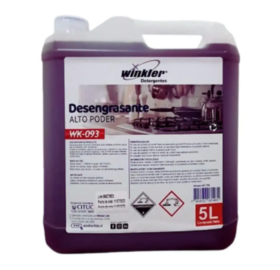 Desengrasante Industrial Alto Poder - 5 Litros 2