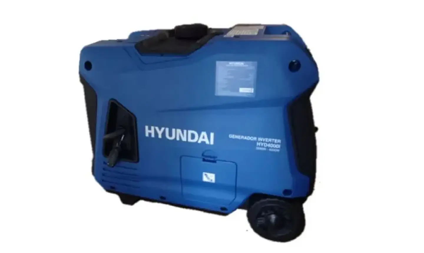 Generador Inverter Digital Gasolina 3,5/4,0 KW Partida Electrica y Manual 82HYD4000I HYUNDAI 2