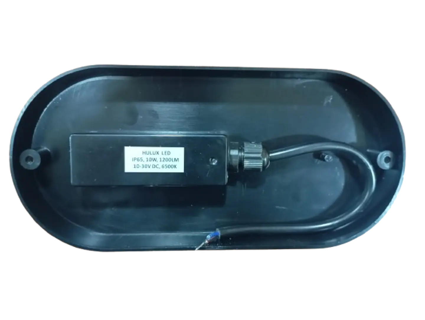 Foco Tortuga Ovalado 10W 10-30V 6500K 3