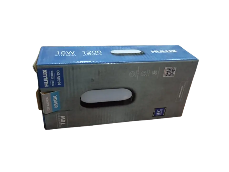 Foco Tortuga Ovalado 10W 10-30V 6500K 4