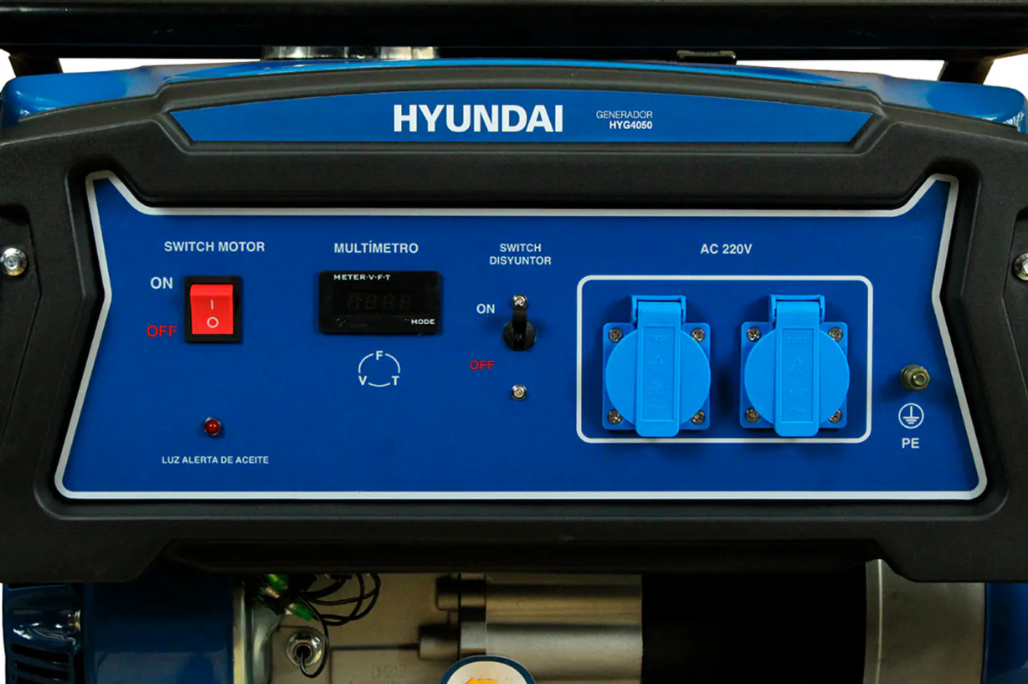 Generador Hyundai 2.5/2.8 Kva Gasolina P/Manual Mod: 82Hyg4050 2