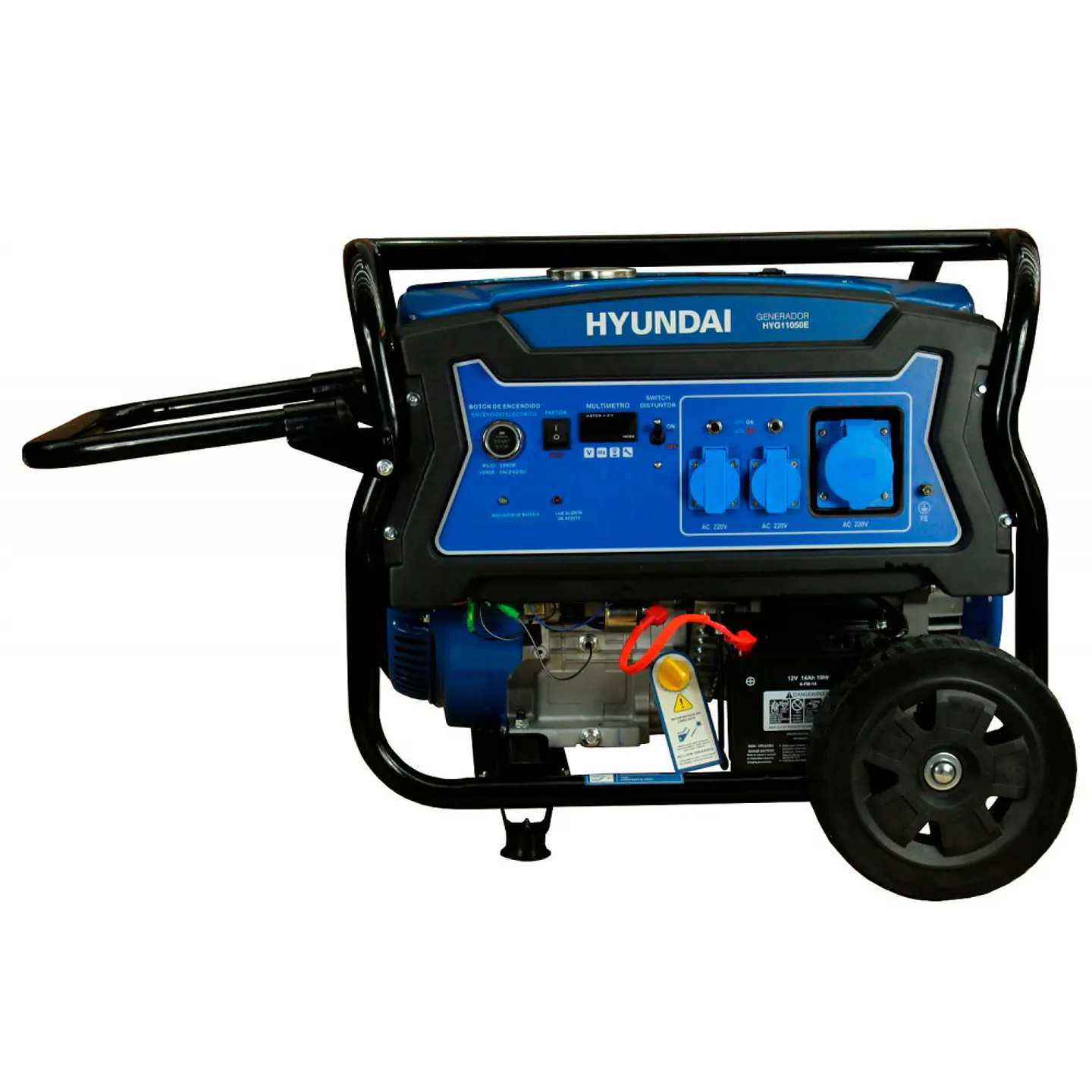 Generador eléctrico Hyundai 82HYG11050E - 8.3 kVA - Gasolina - Monofásico 1