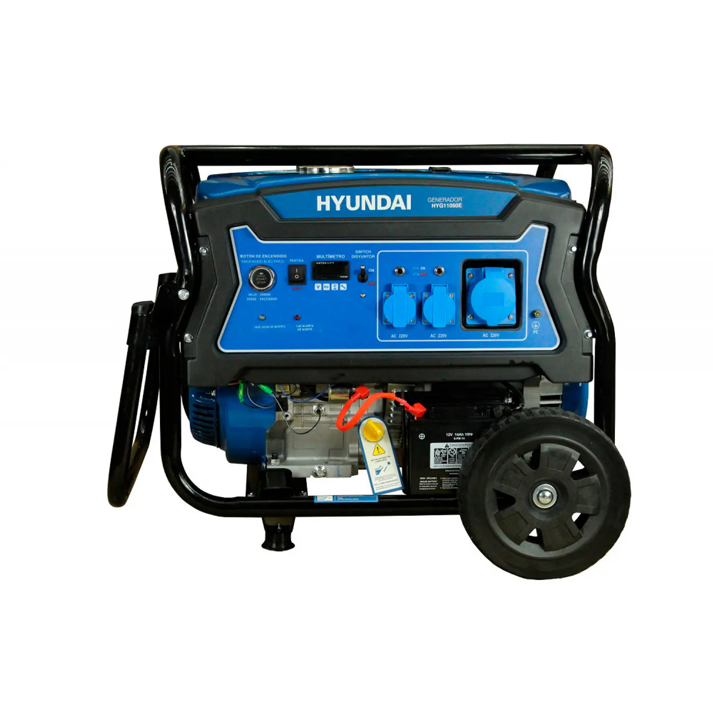 Generador eléctrico Hyundai 82HYG11050E - 8.3 kVA - Gasolina - Monofásico 2