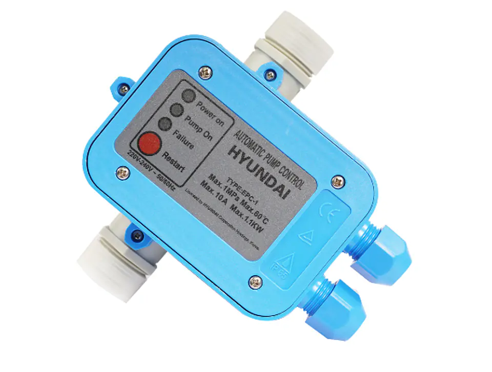BOMBA DE 0.5 HP 220V HYUNDAI + AUTOPRESS CONTROL 3