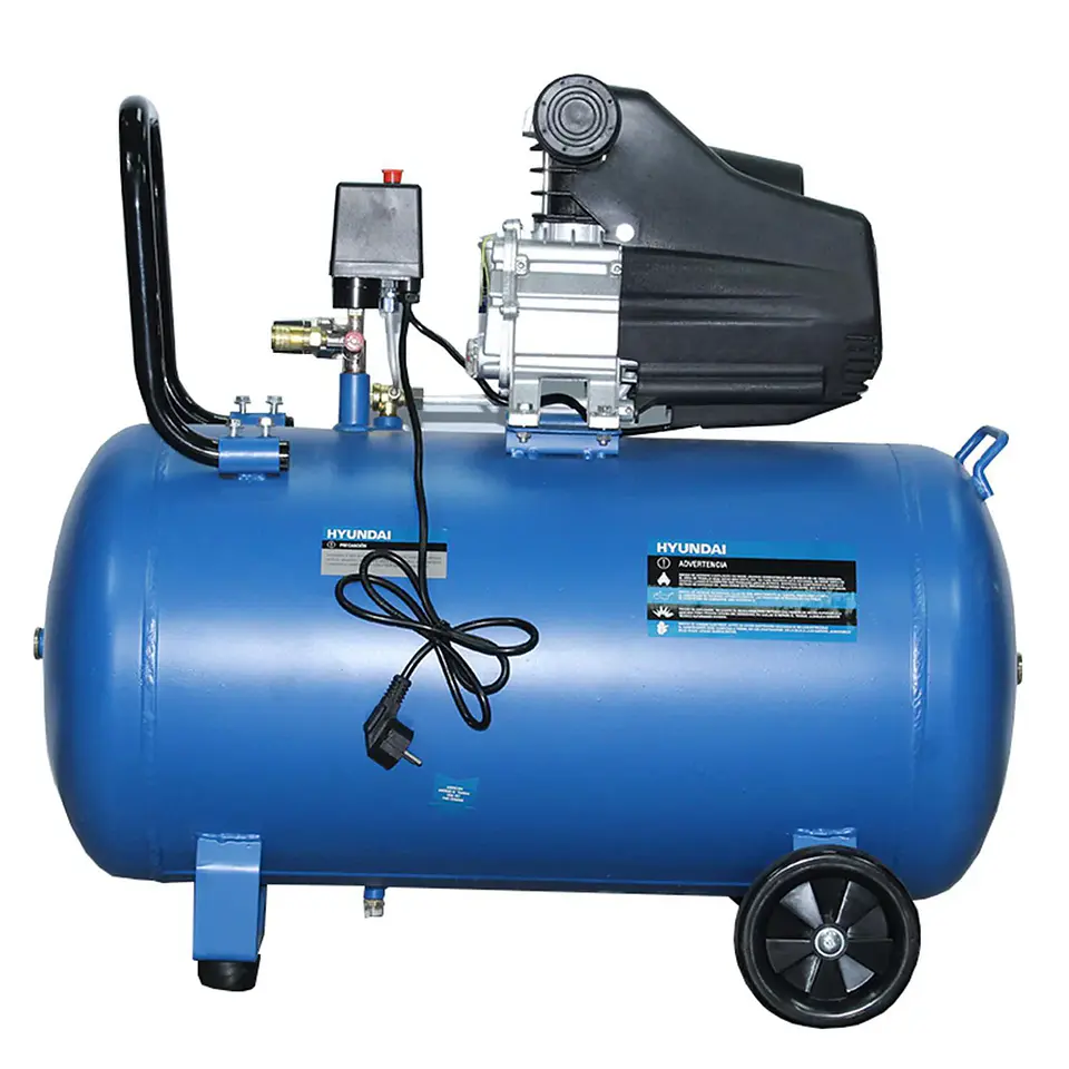 Compresor de Aire Portátil 2 HP 100 Litros Hyundai 3