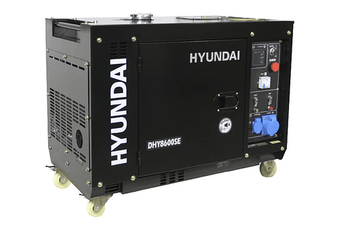 Generador eléctrico diésel 78DHY10000SE 8500W Hyundai cerrado