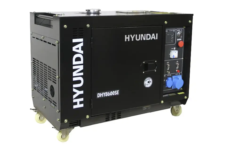 Generador eléctrico diésel 78DHY10000SE 8500W Hyundai cerrado 1