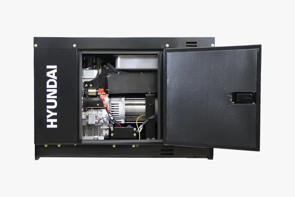 Generador eléctrico diésel 78DHY10000SE 8500W Hyundai cerrado 2